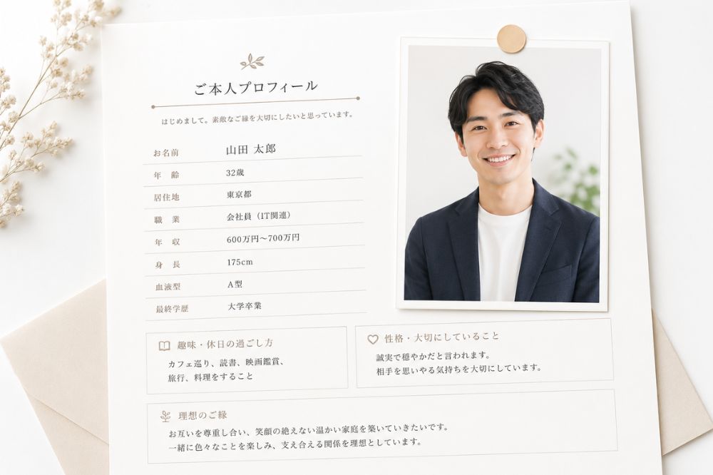 プロフィール写真を見直してお見合い数が約3倍になった婚活改善事例